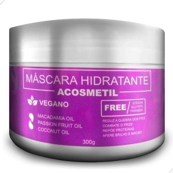 Imagem de Mascara Hidratante Acosmetil - Hidratação Cabelos - 300ml