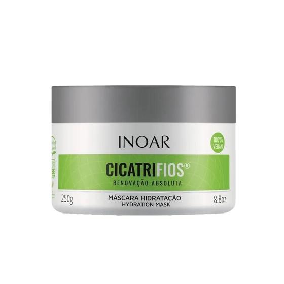 Imagem de Máscara Hidratante Capilar Inoar Cicatrifios Renovação Absoluta 250g