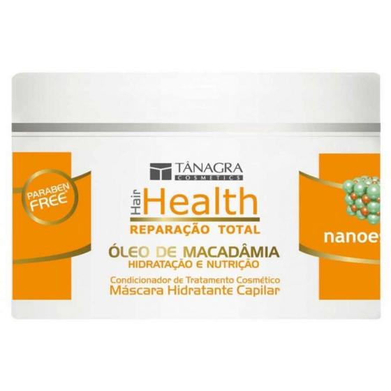 Imagem de Máscara Hidratante Capilar Tânagra H.Health Óleo Macadamia