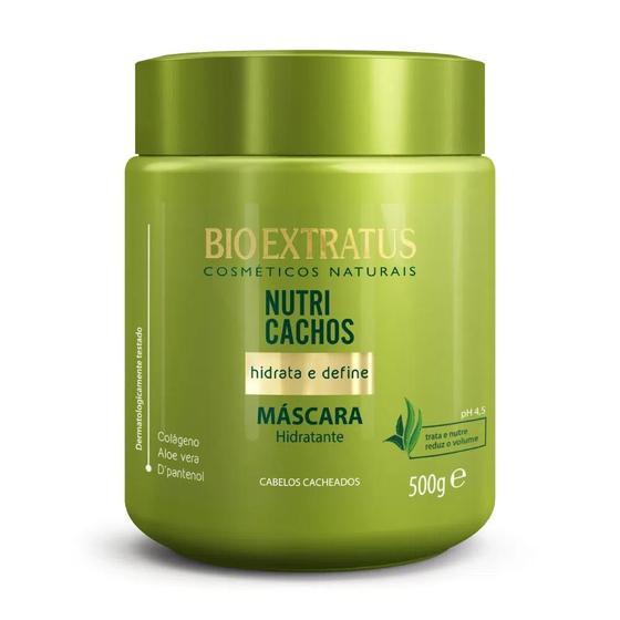 Imagem de Máscara Hidratante Nutri Cachos 500g - Bio Extratus