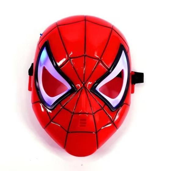 Imagem de Máscara Infantil Homem Aranha Com Led