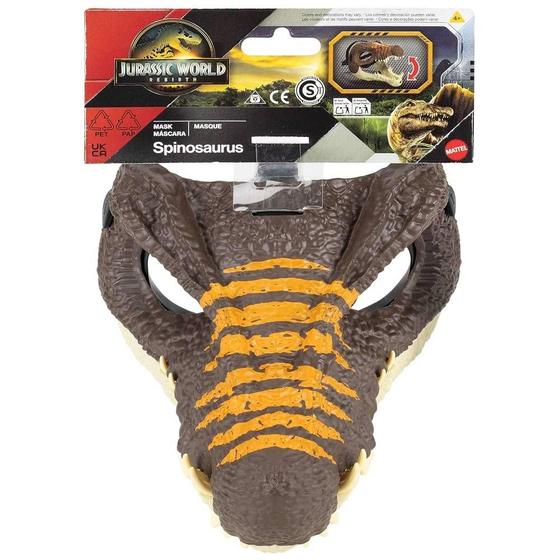 Máscara Jurassic World Rebirth Spinosaurus - Mattel - Bonecos ...