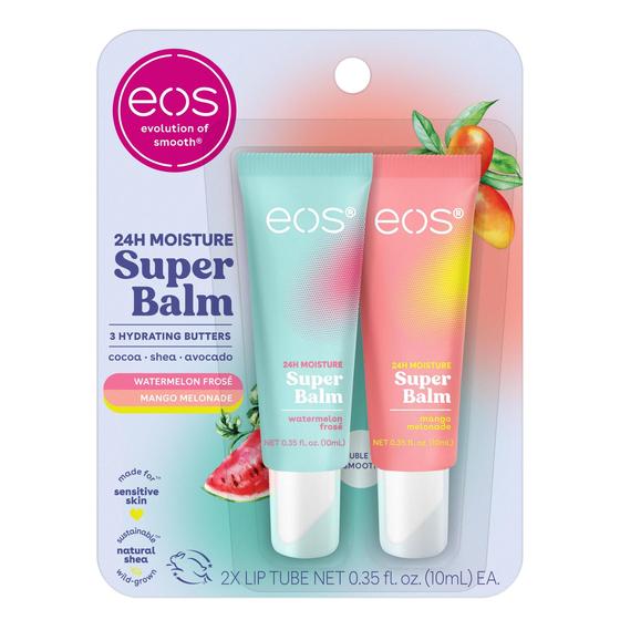 Imagem de Máscara Labial EOS 24H Moisture Super Balm - Melancia Frosé & Manga