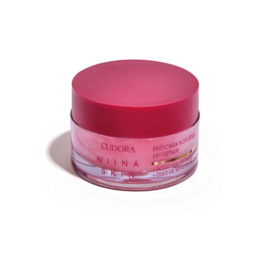 Máscara Labial Eudora Noturna Lip Repair Niina Skin 9g