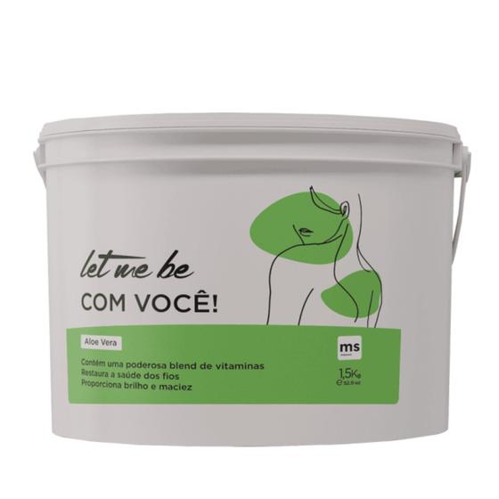 Imagem de Máscara Let Me Be Com Você Aloe Vera 1,5kg Hidratação