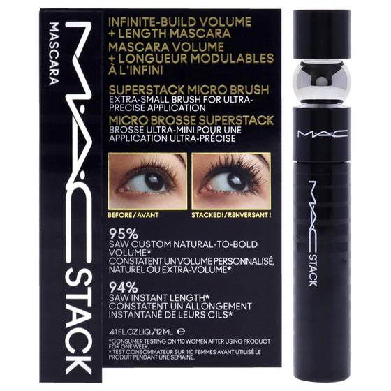 Imagem de Máscara MAC Stack Super Stack Micro Brush 12ml - Para Mulheres