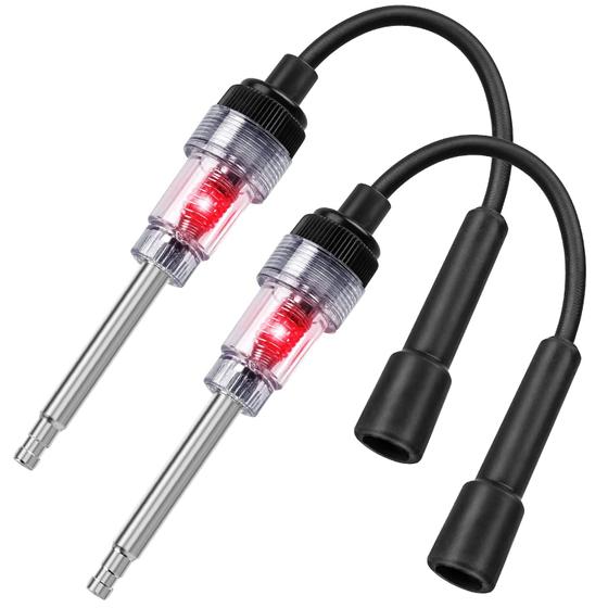 Imagem de Máscara mágica Spark Plug Tester 2PCS para motores automotivos