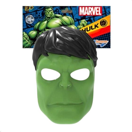 Imagem de Máscara Marvel Hulk Allseasons Brinquedos Colecionável - All Seasons