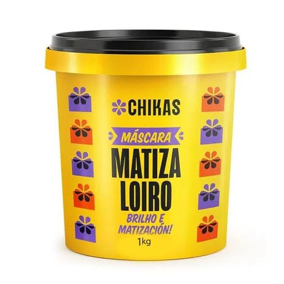 Imagem de Máscara Matiza Loiro 1kg - Chikas