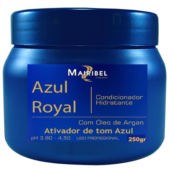 Imagem de Máscara Matizadora Azul Royal Óleo Argan 250g Mairibel