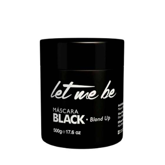 Imagem de Mascara Matizadora Black Efeito Acinzentado Let me Be 500g