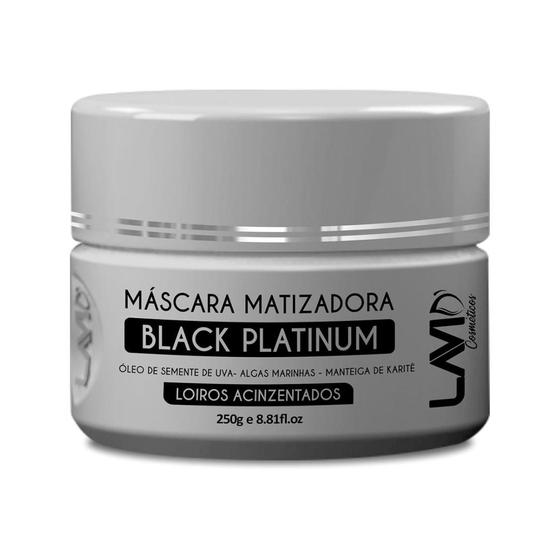 Imagem de Máscara Matizadora Black Platinum Lavid Cosméticos 250g