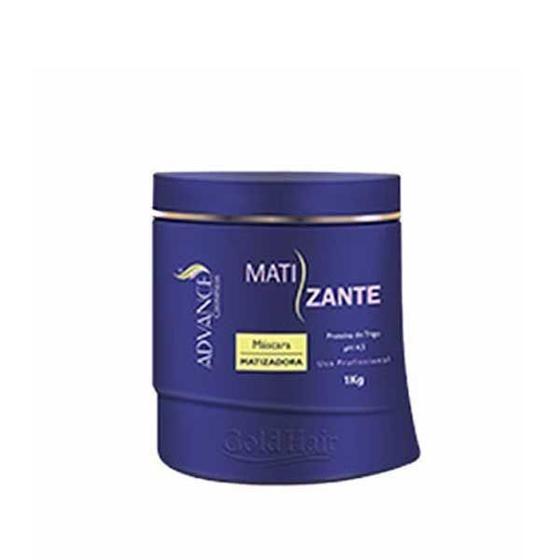 Mascara Matizante Profissional Gold Hair Advance 1 Kg Matizador
