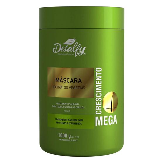 Imagem de Mascara Mega Crescimento Vegetal 1Kg Desalfy Hair