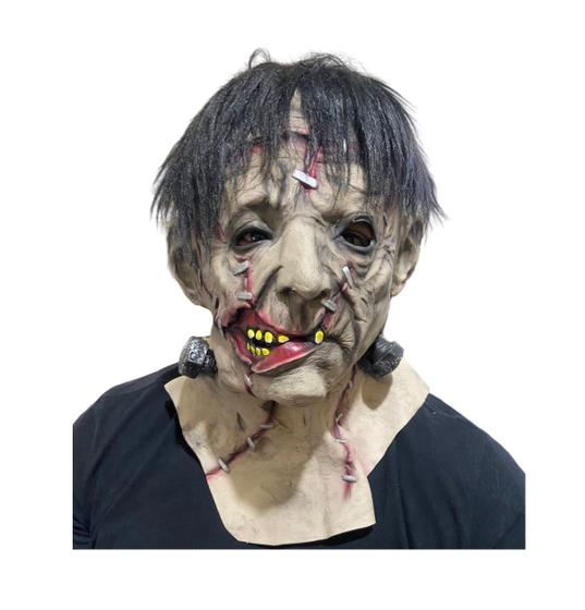 Imagem de Máscara Monstro Assustador De Látex Fantasia Halloween