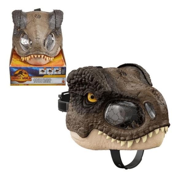 Imagem de Máscara Morde E Ruge T-Rex Jurassic World 6+ Gwd71 Mattel