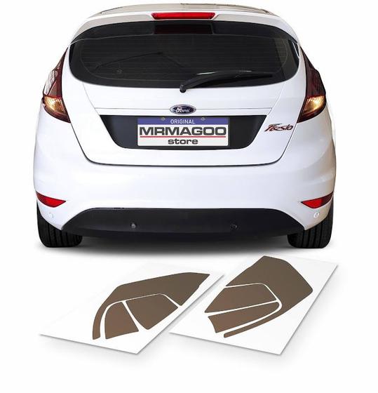 Máscara Negra Fumê Lanterna Traseira New Fiesta Hatch 2014 a 2019 Menor preço em Máscara Negra Fumê Lanterna Traseira New Fiesta Hatch 2014 a 2019