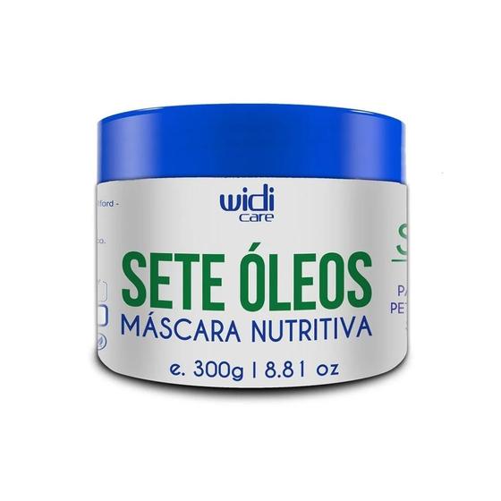 Imagem de Máscara Nutritiva Widi Care Sete Óleos 300g Maciez Nutrição