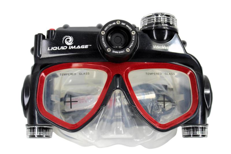 Imagem de Máscara/ Óculos de mergullho com câmera embutida