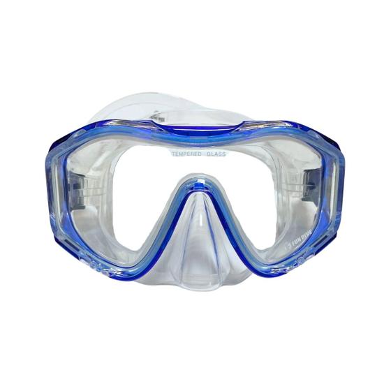 Imagem de Máscara Óculos Em Silicone Para Mergulho Snorkel Fun Dive