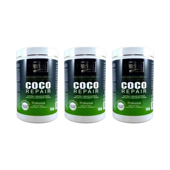 Imagem de Mascara Ouribel Coco 1000G - Kit Com 3Un