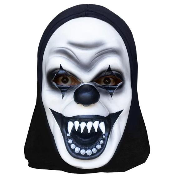 Imagem de Máscara Palhaço Mortal Terror Halloween Festa Carnaval Susto