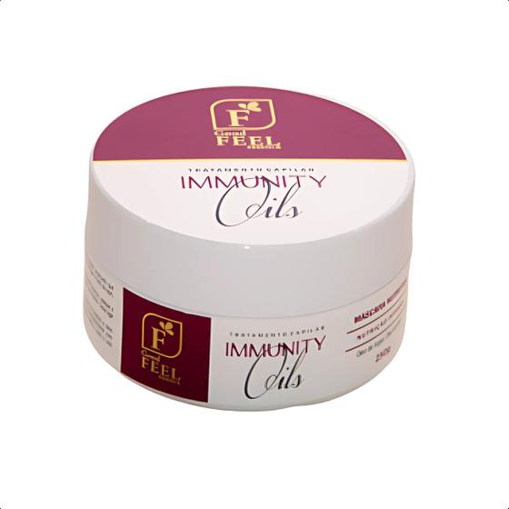 Imagem de Máscara Para Cabelo Immunity Oils 250ml Feel Essence