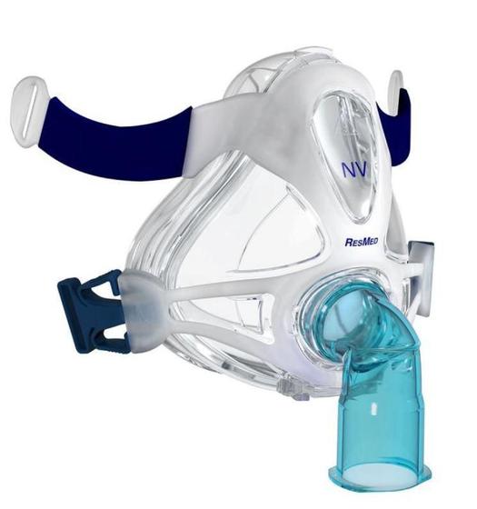 Imagem de Máscara Para Cpap Bipap Facial Quattro Fx Nv S/E Pequena