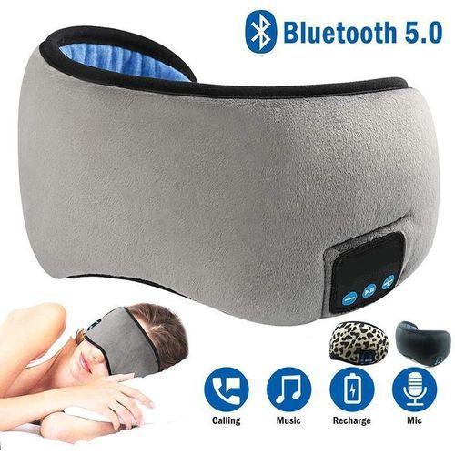 Imagem de Máscara Para Dormir Tapa Olho Com Fone De Ouvido Bluetooth