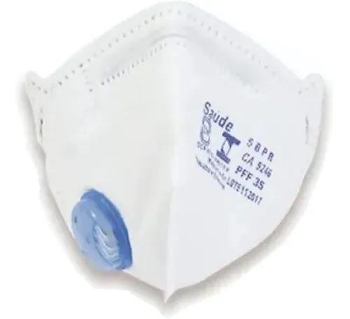 Imagem de Mascara Pff3 Hospitalar N95 C/ Valvula Proteção Respiratória