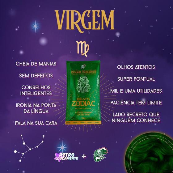 Imagem de Máscara Pigmentante Beats Zodiac Virgem - Kamaleão Color