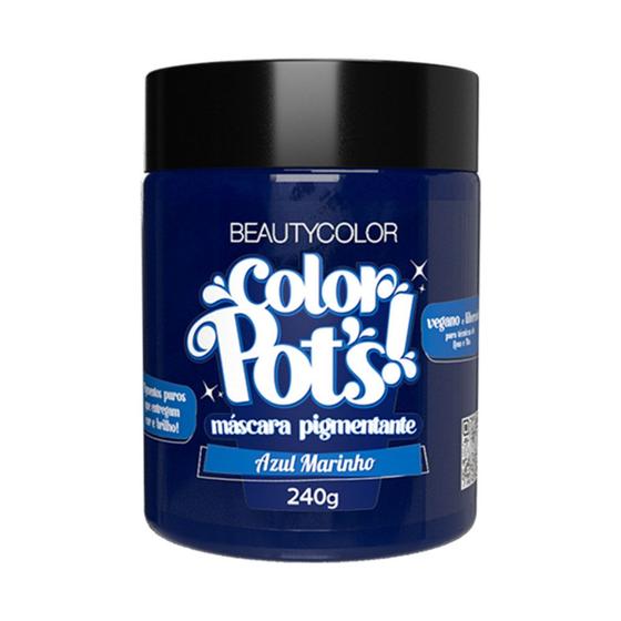 Imagem de Máscara Pigmentante Color Pots Azul Royal Beauty Color
