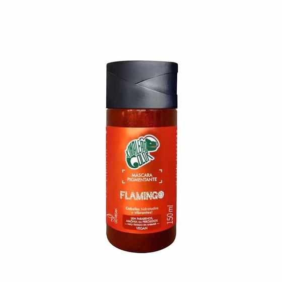 Máscara Pigmentante Kamaleão Color Flamingo - 150ml - Fantasias para ...