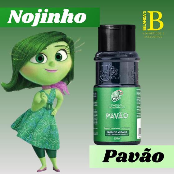 Imagem de MASCARA PIGMENTANTE PAVÃO - 150ml.