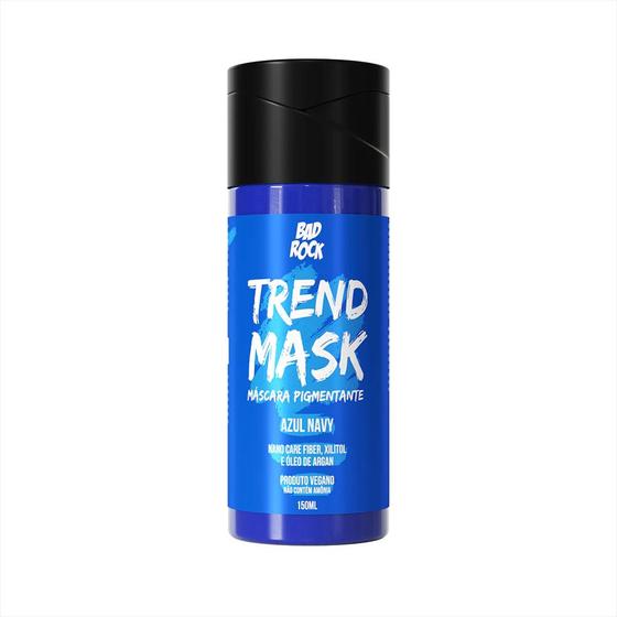 Imagem de Máscara Pigmentante Trend Mask Azul Navy 150ml Bad Rock