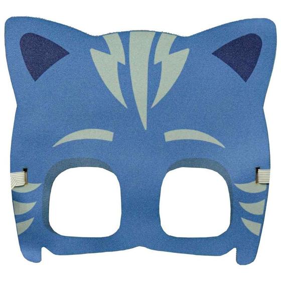 Imagem de Máscara PJ Masks Infantil Menino Gato com Elástico