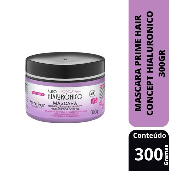 Imagem de Mascara Prime Hair Concept Acido Hialuronico 300G