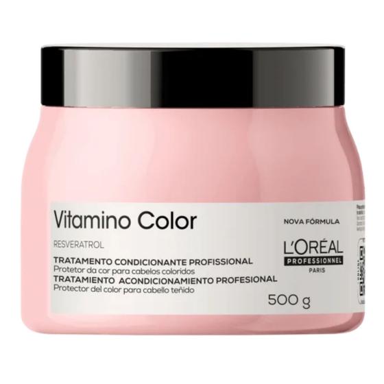 Máscara Profissional Loreal Vitamino Color Resveratrol 500g - Cabelos Coloridos Menor preço em Máscara Profissional Loreal Vitamino Color Resveratrol 500g - Cabelos Coloridos