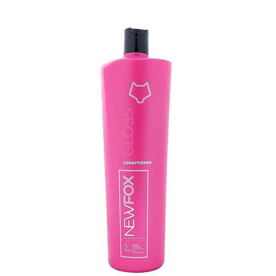 Máscara Progressiva Fox Professional New Fox Gloss 1 Litro Máscara Capilar Magazine Luiza