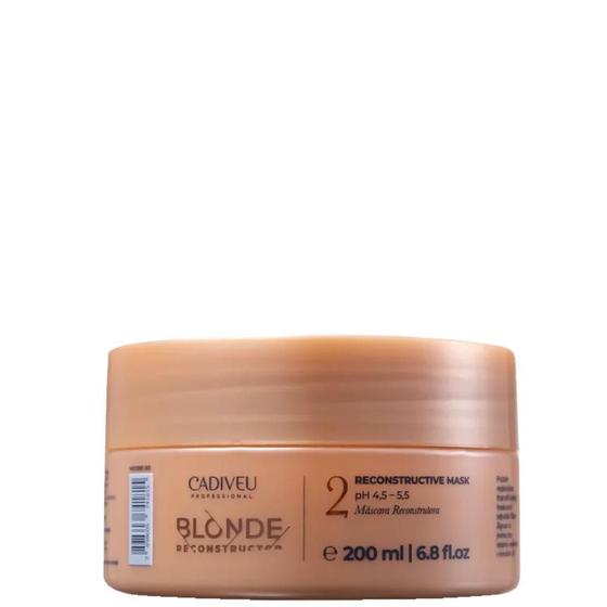Imagem de Máscara Reconstrutora Cadiveu Blonde Reconstructor 200Ml