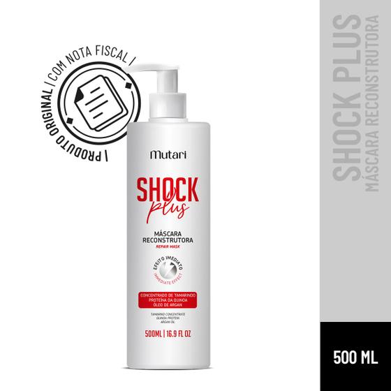 Imagem de Máscara Reconstrutora - Mutari Shock Plus - 500ml