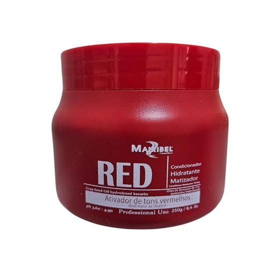 Imagem de Máscara Red Vermelho Matizador 250g Mairibel Barato