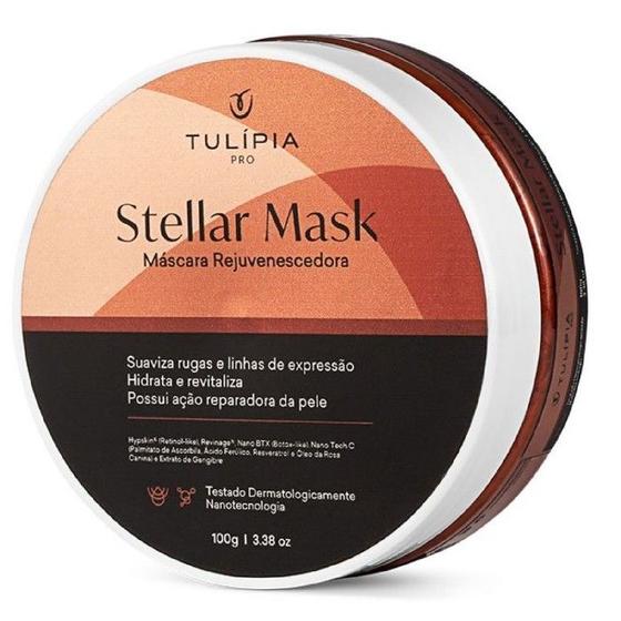 Imagem de Máscara Rejuvenecedora e Reparadora da Pele Stellar Mask, Tulipia, 100G