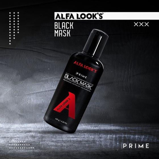 Imagem de Máscara Removedora de Cravos Black Mask Prime Alfa Looks - Alfa Look's