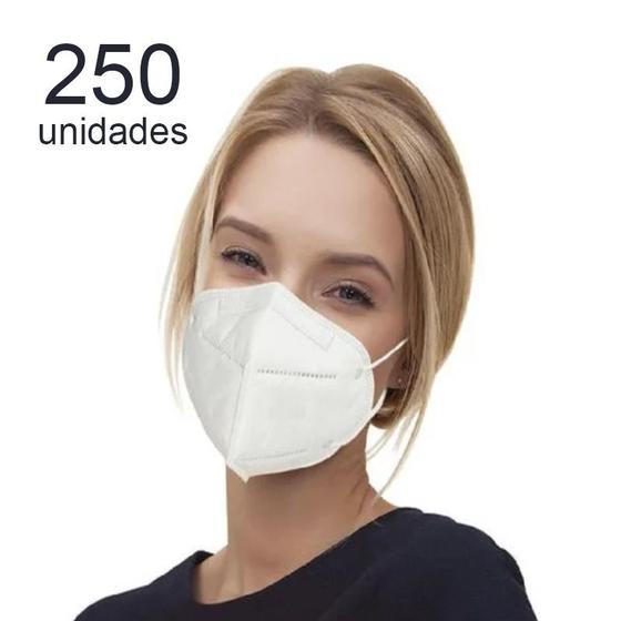 Imagem de Máscara Respirador PFF2 / N95 caixa com 250 unidades - ANVISA 82167630001