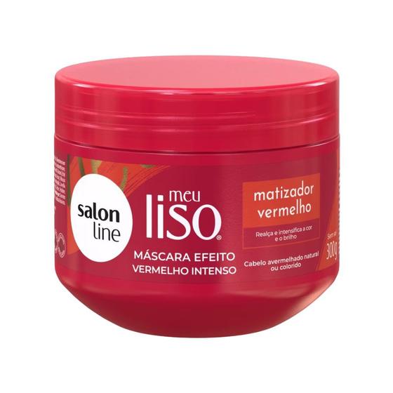 Imagem de Máscara Salon Line 300g Meu Liso Super Vermelho