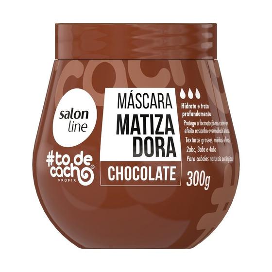 Imagem de Máscara Salon Line Todecacho Matizadora Chocolate 300gr