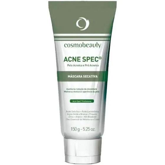 Máscara Secativa Acne Spec Pele Oleosa Cosmobeauty Imagem de Máscara Secativa Acne Spec Pele Oleosa Cosmobeauty