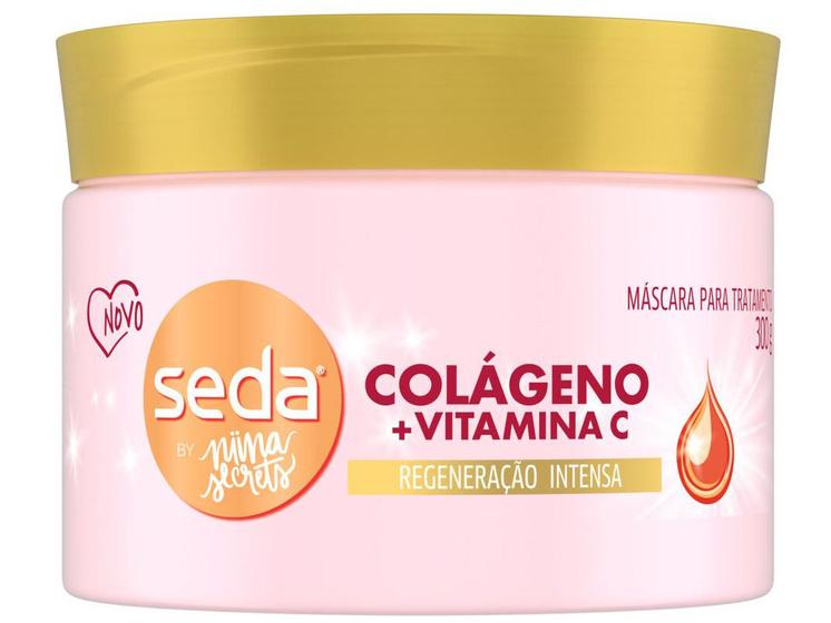 Imagem de Máscara Seda By Nina Secrets Colágeno + Vitamina C