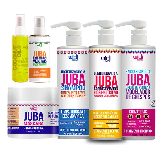 Imagem de Máscara Shampoo Condicionador Encrespando Blend Juba Widi